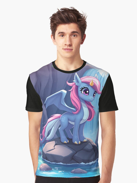 My Little Dragon - Poster Graphic T-Shirt