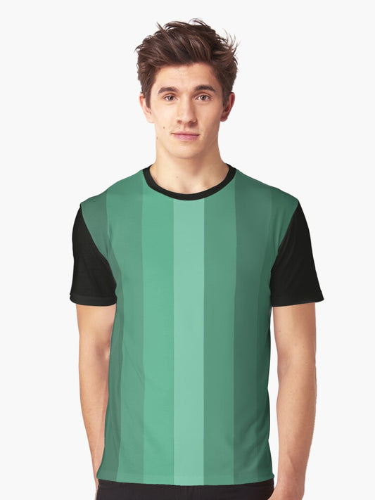 10 Shades of Evergreen Graphic T-Shirt