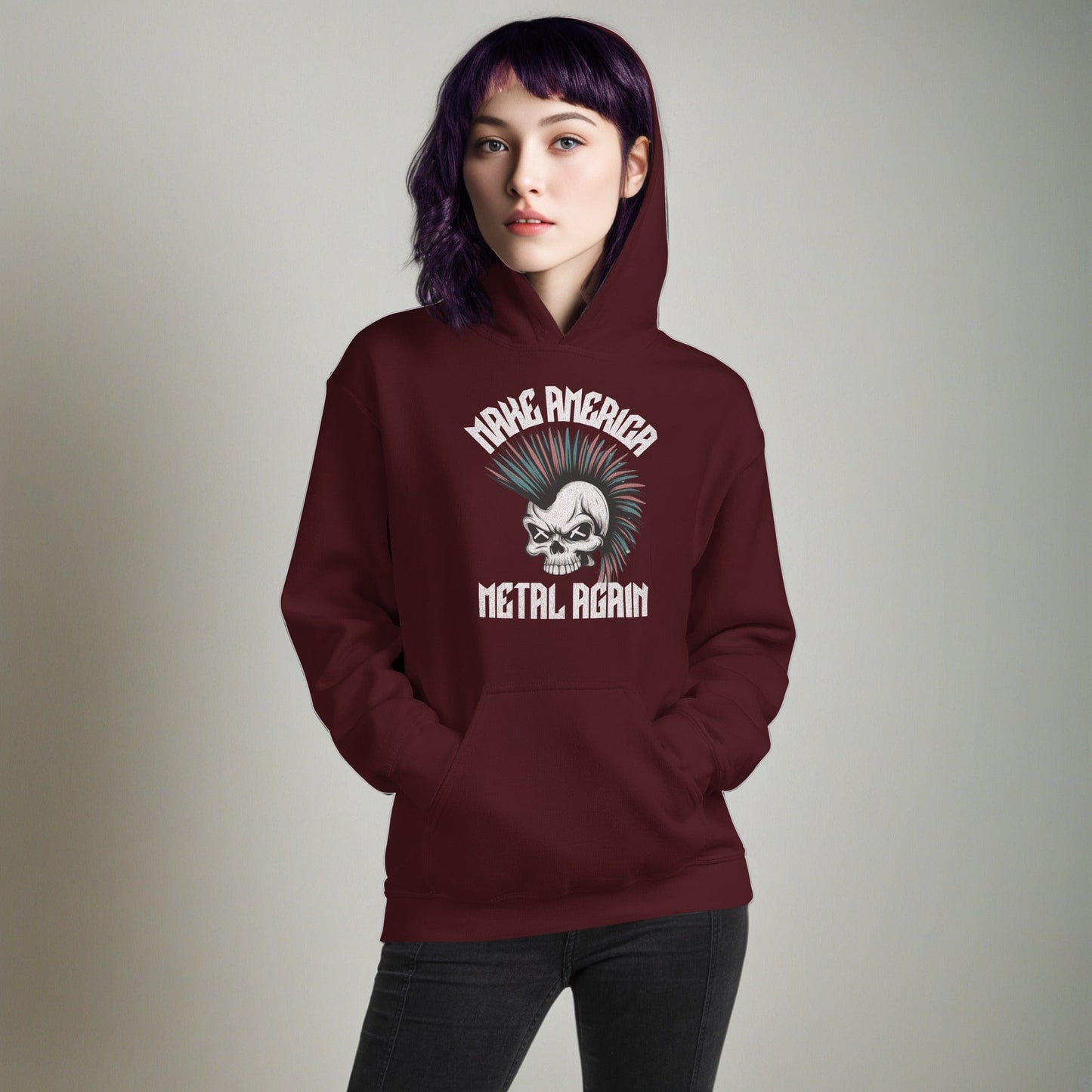 Make America Metal Again Unisex Hoodie