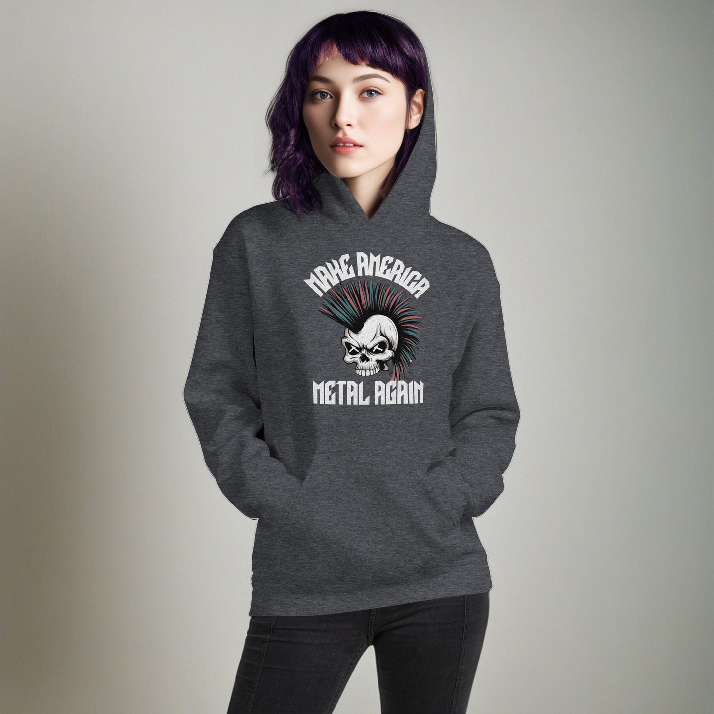 Make America Metal Again Unisex Hoodie