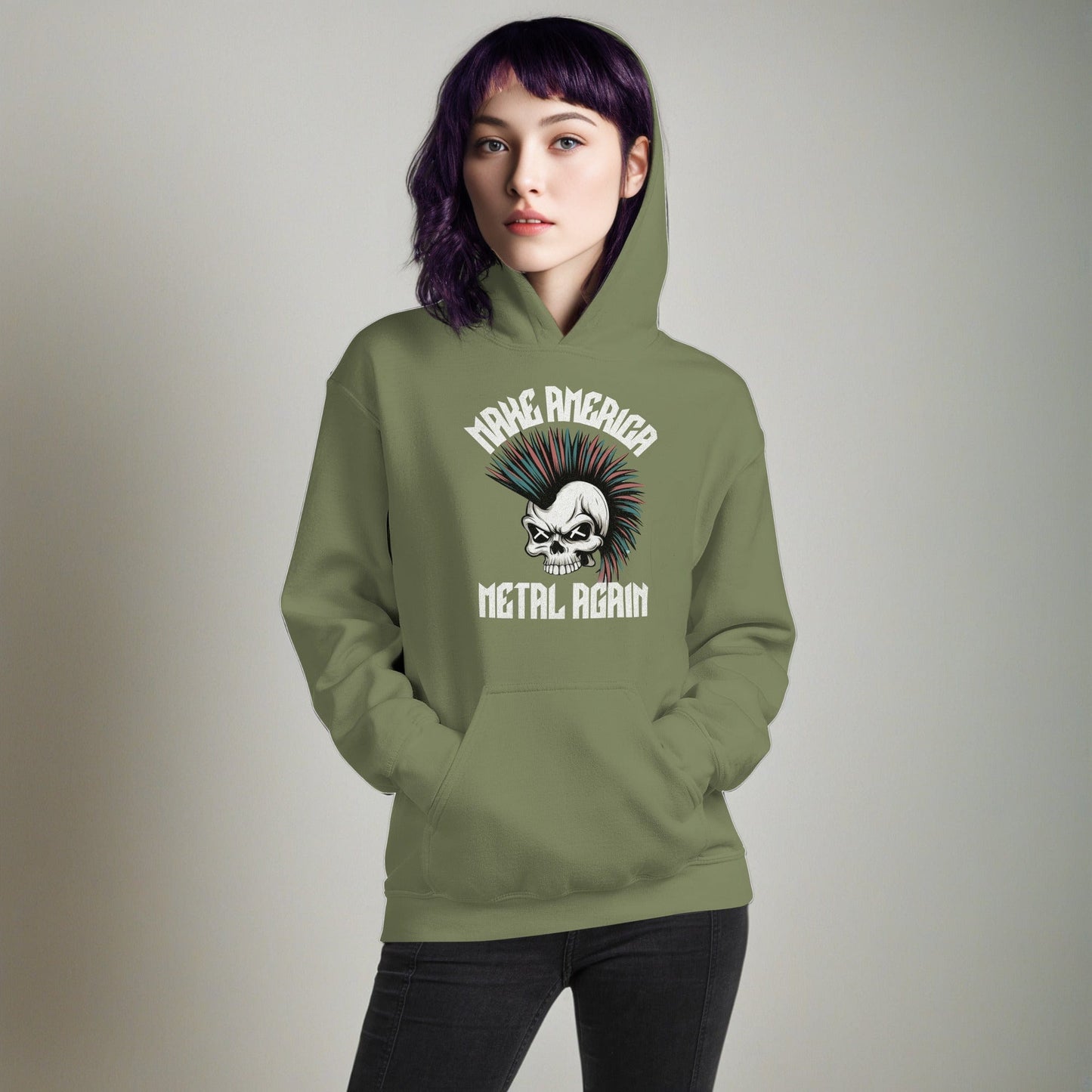 Make America Metal Again Unisex Hoodie