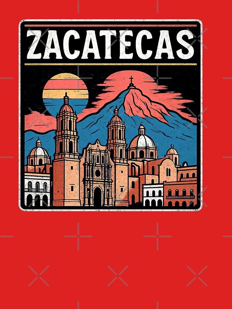 Zacatecas Poster travel mexico Classic T-Shirt