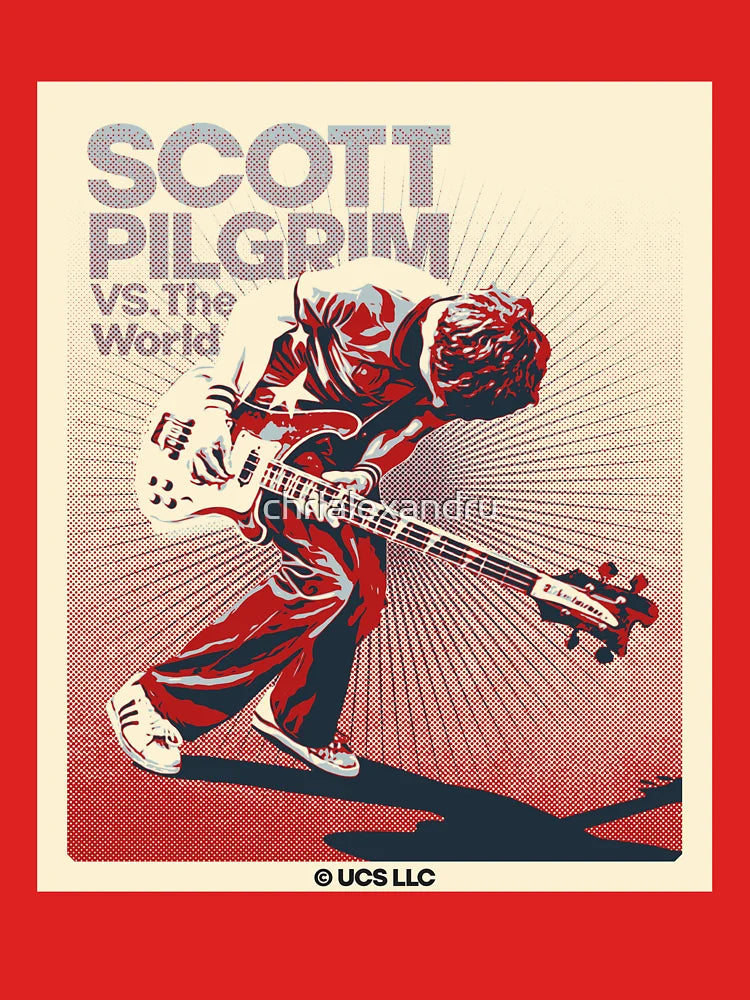 Scott Pilgrim movie vintage poster Classic T-Shirt