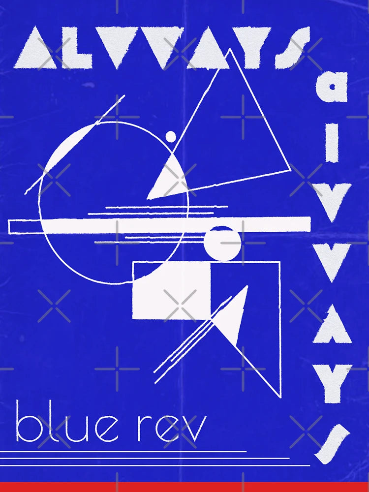 Alvvays Band Blue Rev album abstract poster Classic T-Shirt