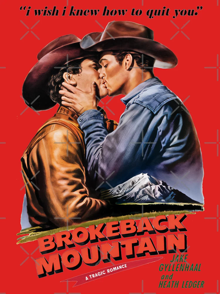 Vintage Brokeback Mountain Poster Classic T-Shirt