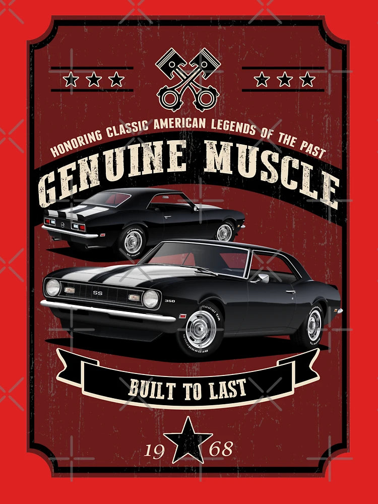 1968 Muscle Car Garage Classic T-Shirt
