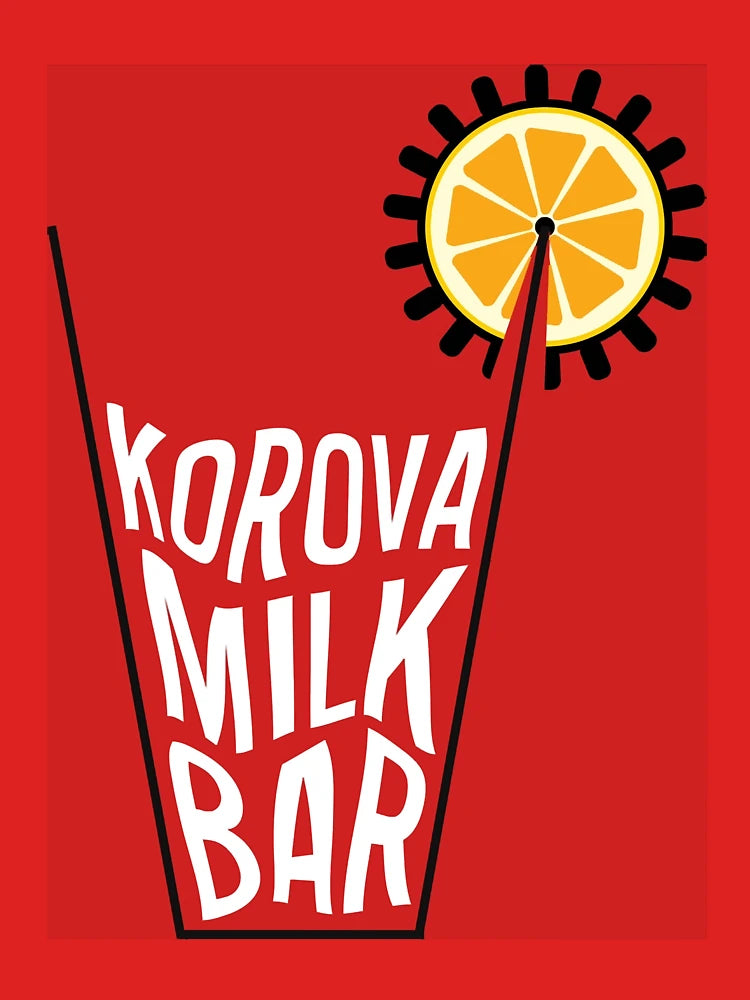Korova Milk Bar Poster Classic T-Shirt