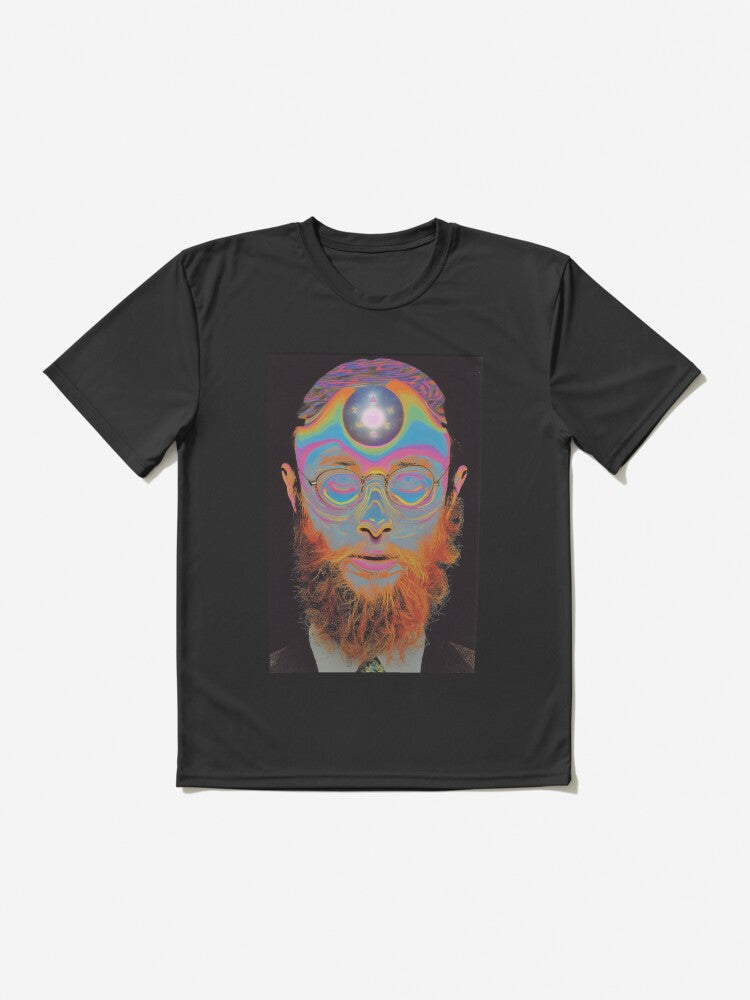 Freddie Dredd Psychedelic Swirl Head – Vintage Visionary Abstract Poster Active T-Shirt