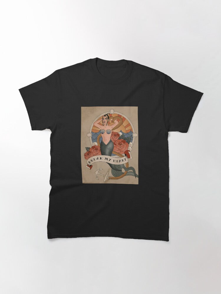 Mermaid poster dua Classic T-Shirt