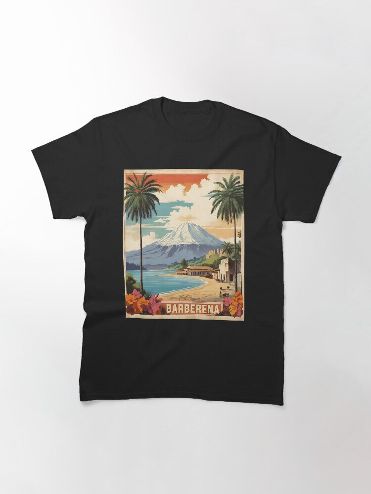 Barberena Guatemala Vintage Poster Tourism Classic T-Shirt