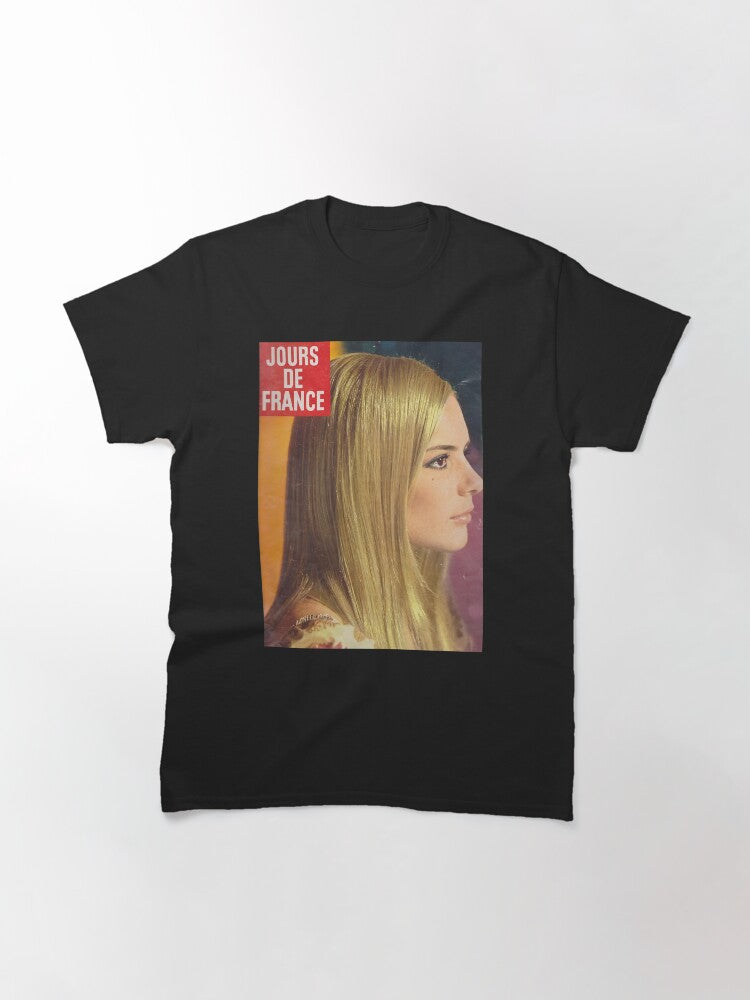 French singer famous poster Classic T-Shirt