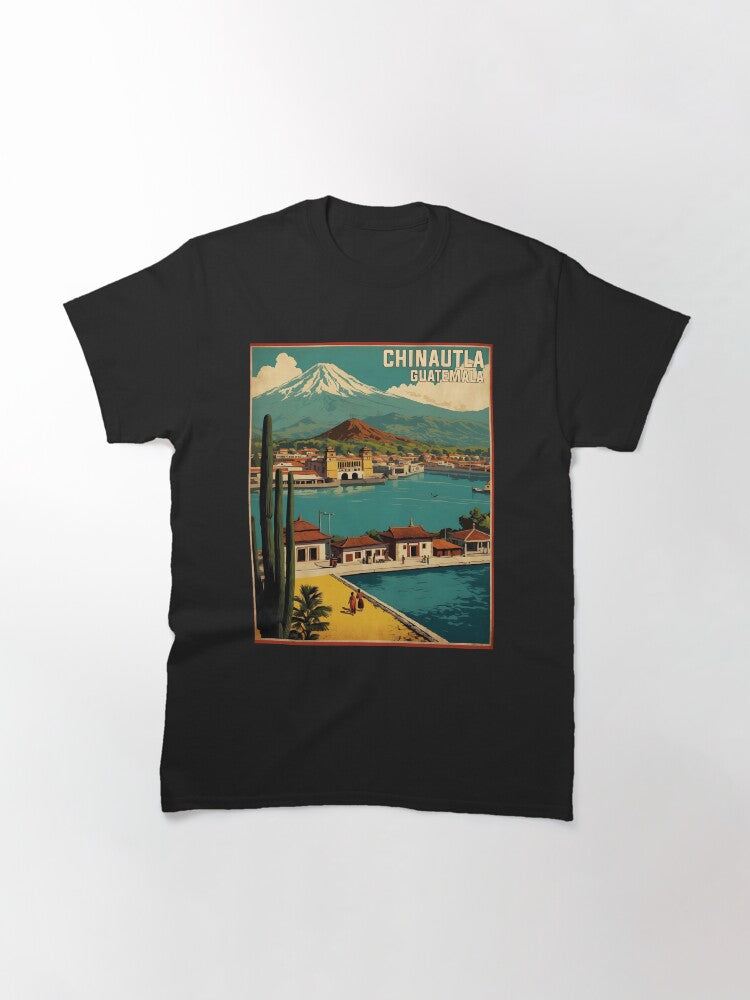 Chinautla Guatemala Vintage Poster Tourism Classic T-Shirt