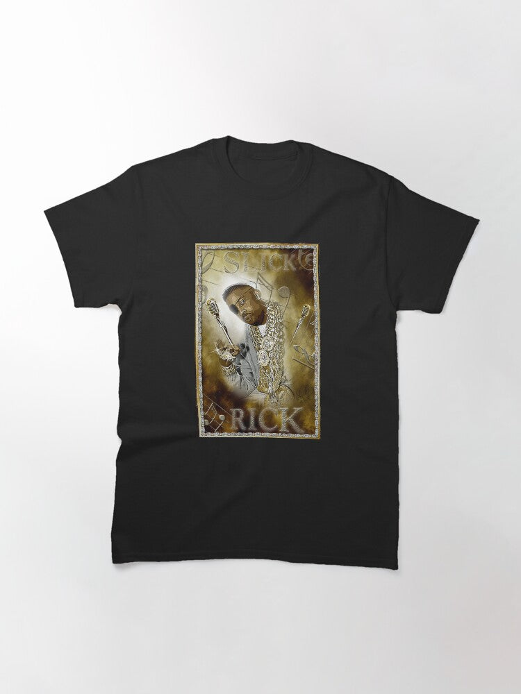 A Rapper Record Producer Slick Rick Poster Long Music Classic T-Shirt