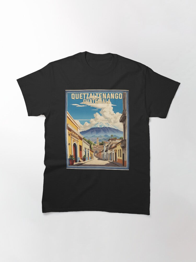 Quetzaltenango Guatemala Vintage Poster Tourism Classic T-Shirt