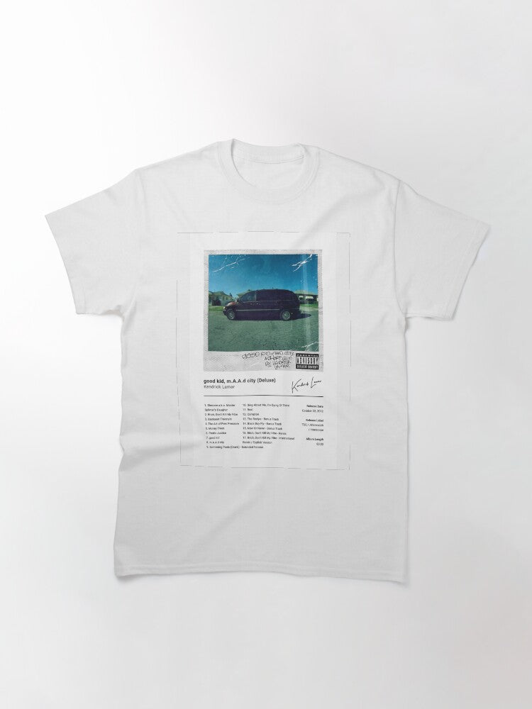 Kendrick Lamar - good kid, m.A.A.d city (Deluxe) - Album Art Poster Classic T-Shirt