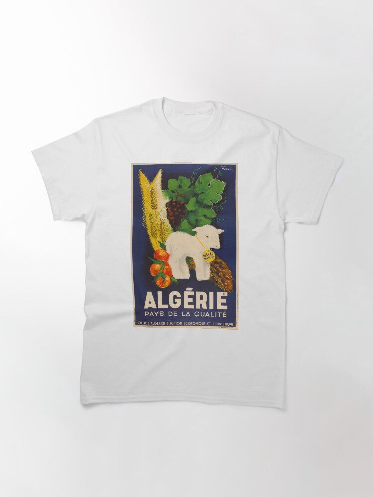 Algerie vintage travel poster Classic T-Shirt
