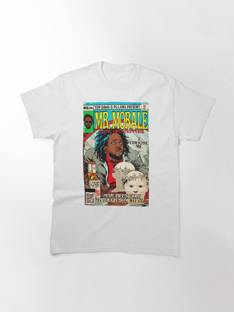 Cover Comic Mr. Morale The Big Steppers - I´ve Been Goin Through Something Poster Classic T-Shirt