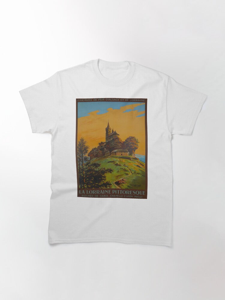 La Lorraine Pittoresuqe vintage travel poster Classic T-Shirt
