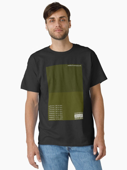 Kendrick Lamar - untitled unmastered t-shirt, poster design Classic T-Shirt Style001
