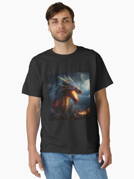 Fiery dragon Classic T-Shirt