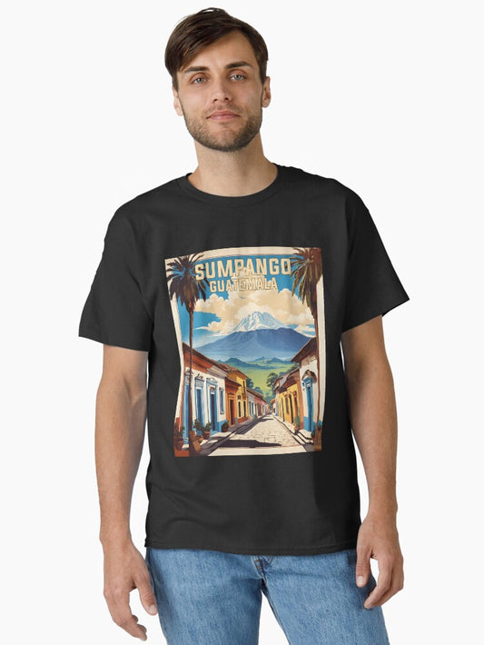 Sumpango Guatemala Vintage Poster Tourism Classic T-Shirt