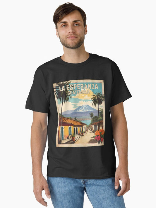 La Esperanza Guatemala Vintage Poster Tourism Classic T-Shirt