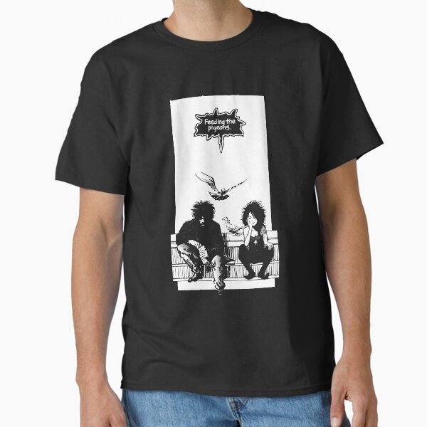 Feeding the Pigeons  (white) Classic T-Shirt