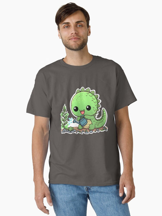 #1 Scaly Monster watering plants Classic T-Shirt