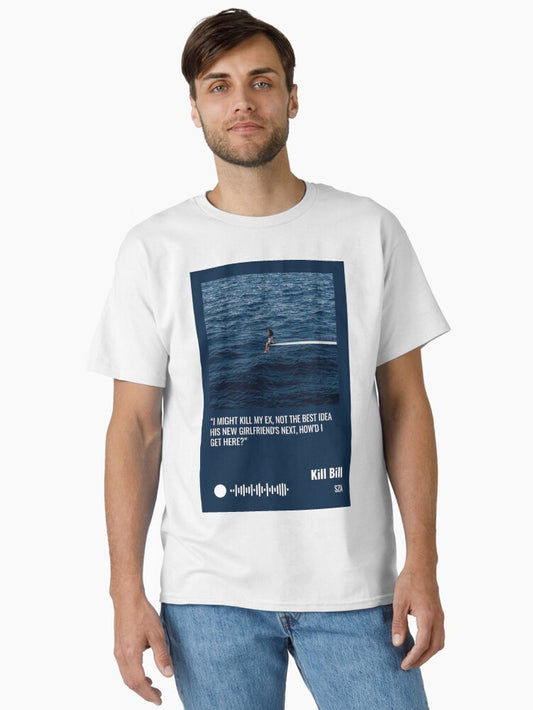 SZA "Kill BIll" Song Poster Classic T-Shirt