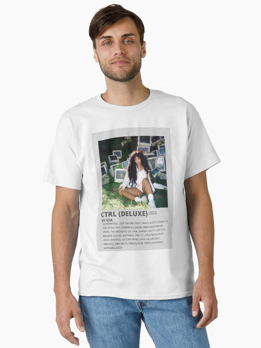 Sza Ctrl Minimalist Music Poster Classic T-Shirt