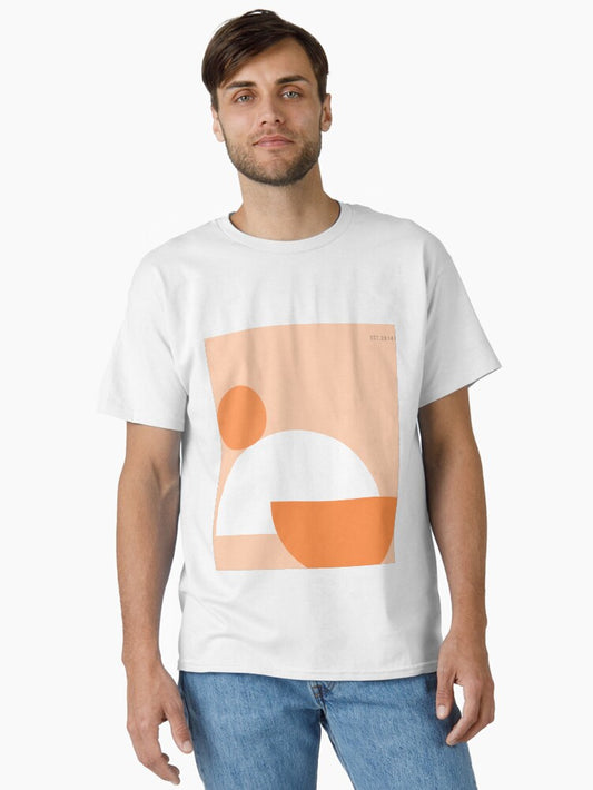 11 | Abstract Shapes | 190508 Geometric Abstract Design Classic T-Shirt