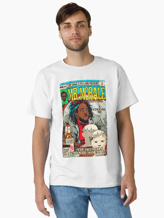 Cover Comic Mr. Morale The Big Steppers - I´ve Been Goin Through Something Poster Classic T-Shirt
