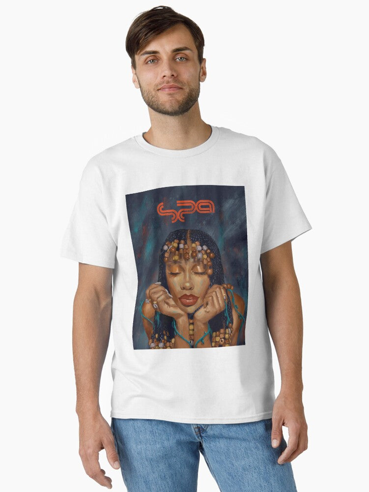 Retro braid hair girl Poster Classic T-Shirt