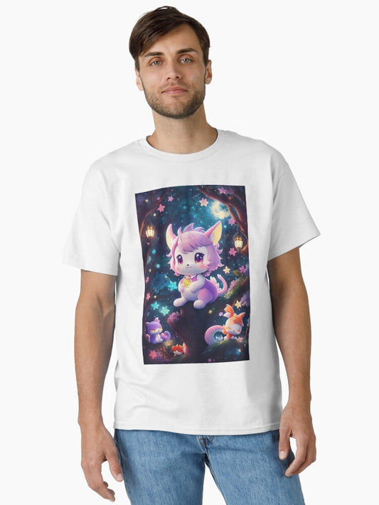 017 Cute Chibi Dragon Classic T-Shirt