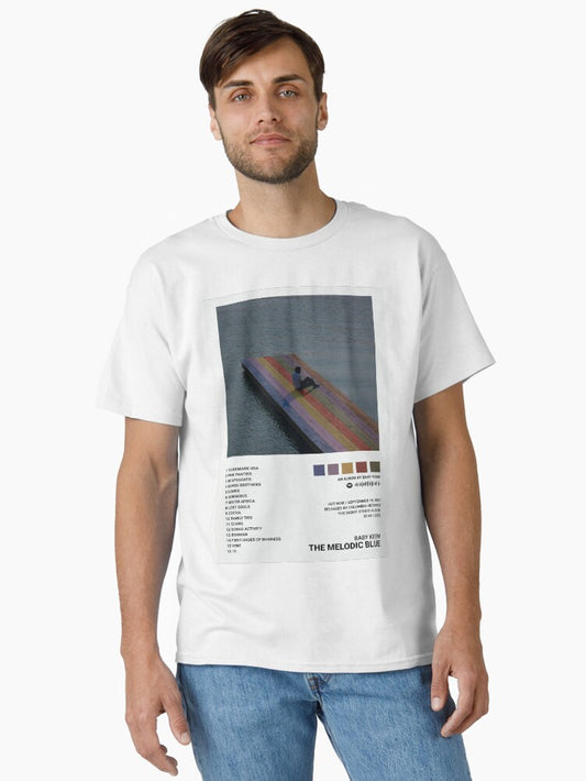 The Melodic Blue Alternative Musician Poster Classic T-Shirt