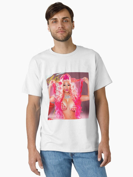 Queen Of Rap Fraeky Girl Pink Poster Classic T-Shirt
