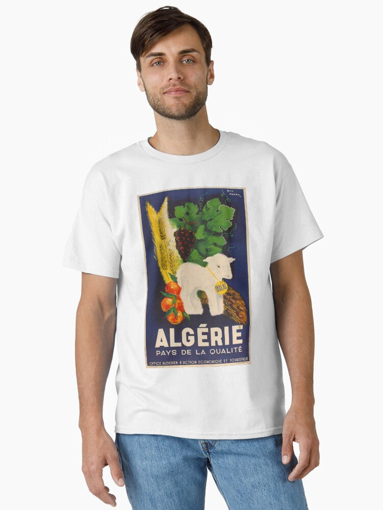 Algerie vintage travel poster Classic T-Shirt