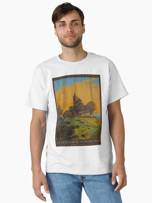 La Lorraine Pittoresuqe vintage travel poster Classic T-Shirt