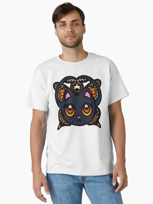 Fey black cat Classic T-Shirt