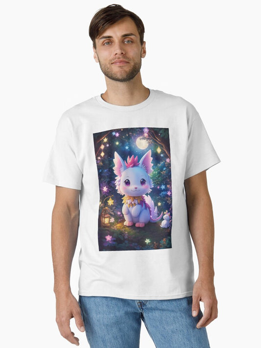 010 Cute Chibi Dragon Classic T-Shirt