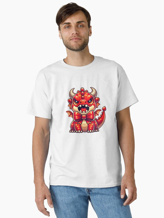 Fierce Chibi Dragon Classic T-Shirt