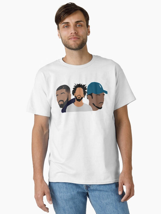 Drake, J Cole, Kendrick Lamar Shirt Pullover Hoodie Classic T-Shirt