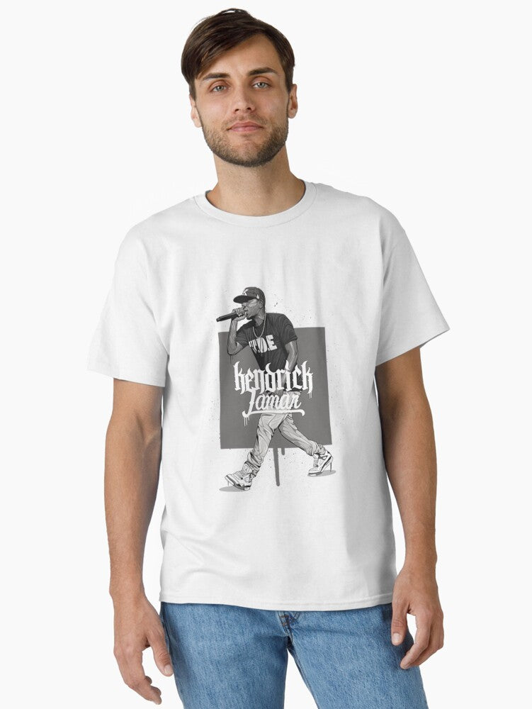 Kendrick Lamar Posters and Art Classic T-Shirt Style002