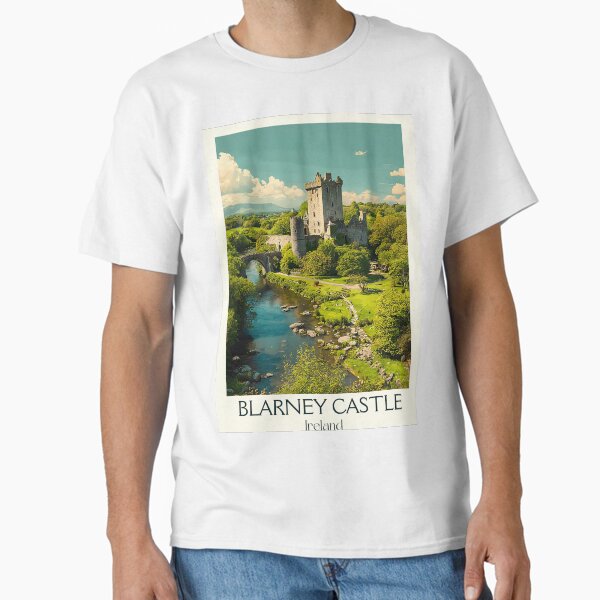 Blarney Castle Poster – Ivy Walls & Enchanted Grounds Classic T-Shirt