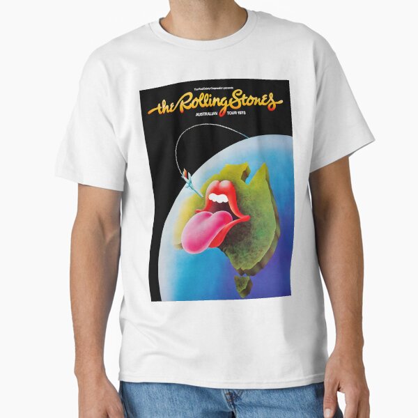 TheStones | Australian Vintage Concert Poster 1973 Classic T-Shirt