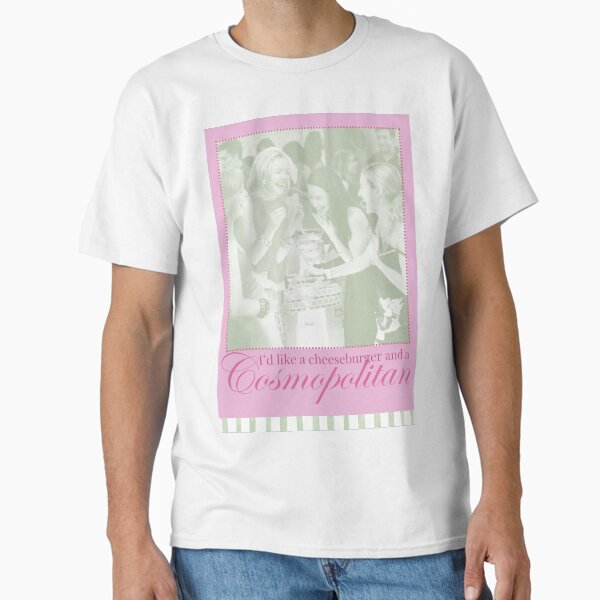 Sex and the City Bar Cart Poster Classic T-Shirt