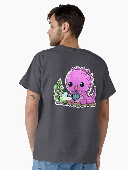 #4 Scaly Monster watering plants Classic T-Shirt