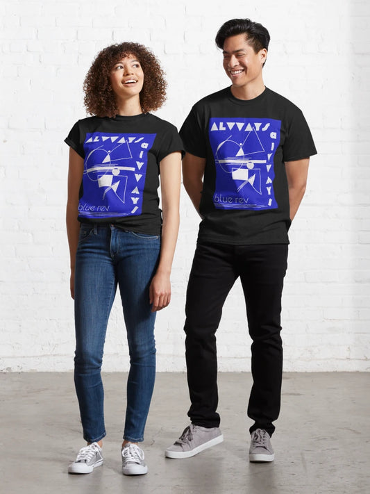 Alvvays Band Blue Rev album abstract poster Classic T-Shirt