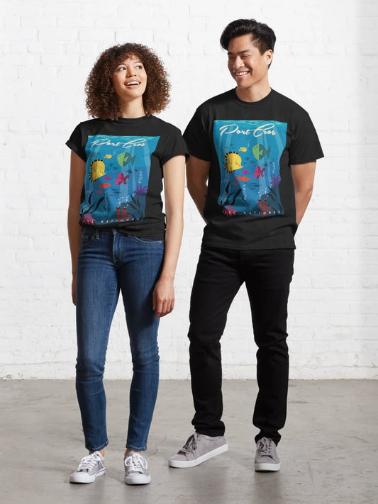 Port Cros poster Classic T-Shirt