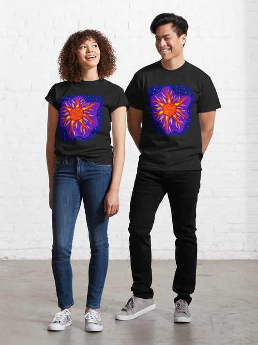 Fiery Sun - Original Artwork Classic T-Shirt